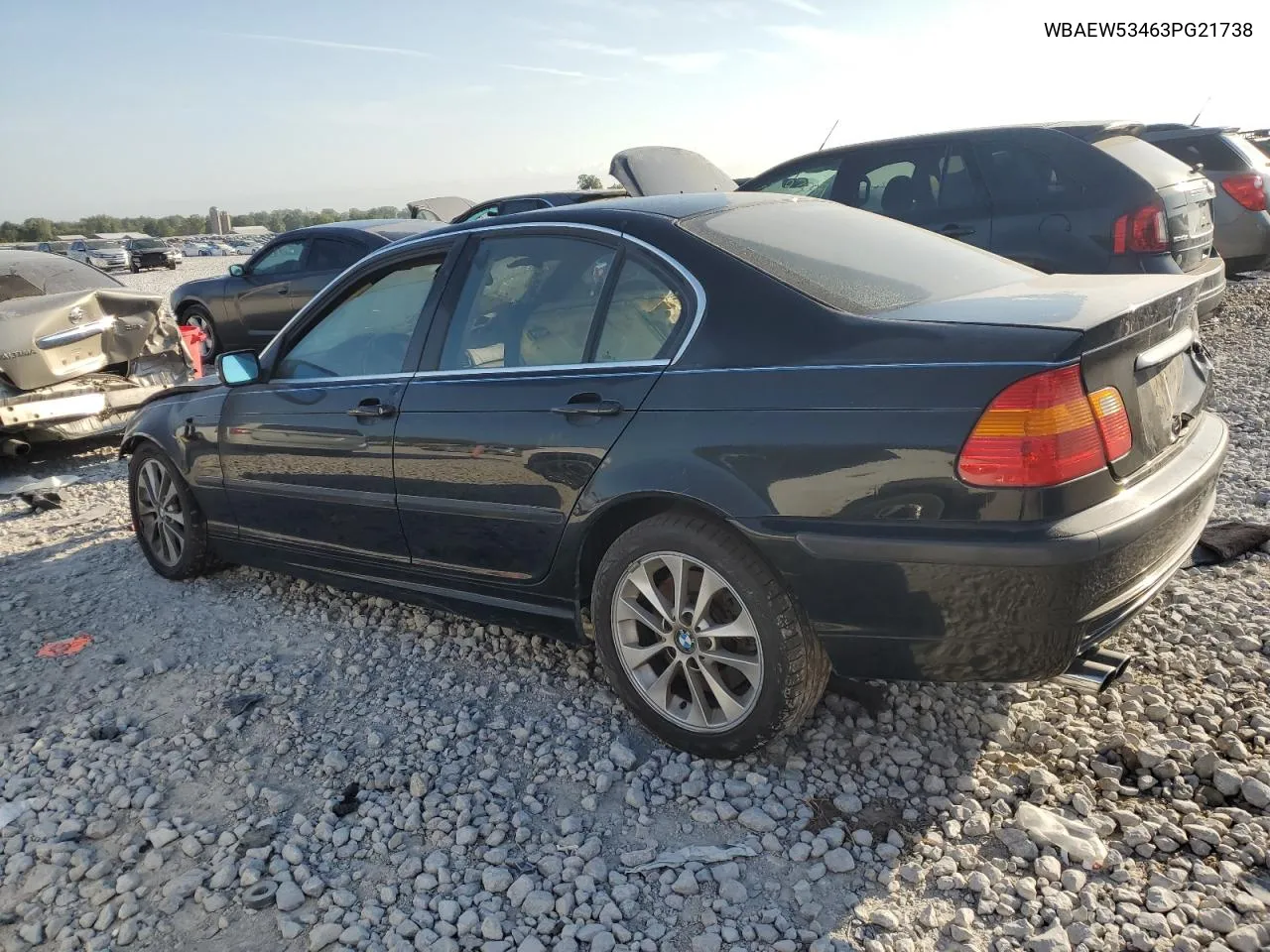 2003 BMW 330 Xi VIN: WBAEW53463PG21738 Lot: 72033514