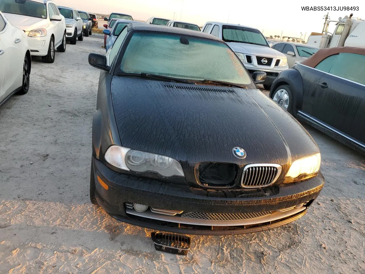 2003 BMW 330 Ci VIN: WBABS53413JU98493 Lot: 74194424