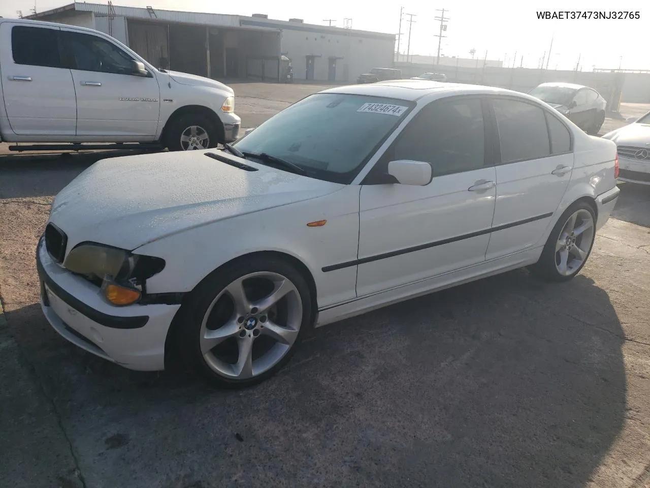 2003 BMW 325 I VIN: WBAET37473NJ32765 Lot: 74324674