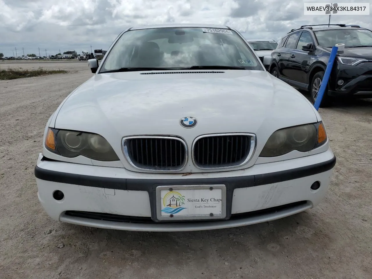 2003 BMW 325 I VIN: WBAEV334X3KL84317 Lot: 75102904