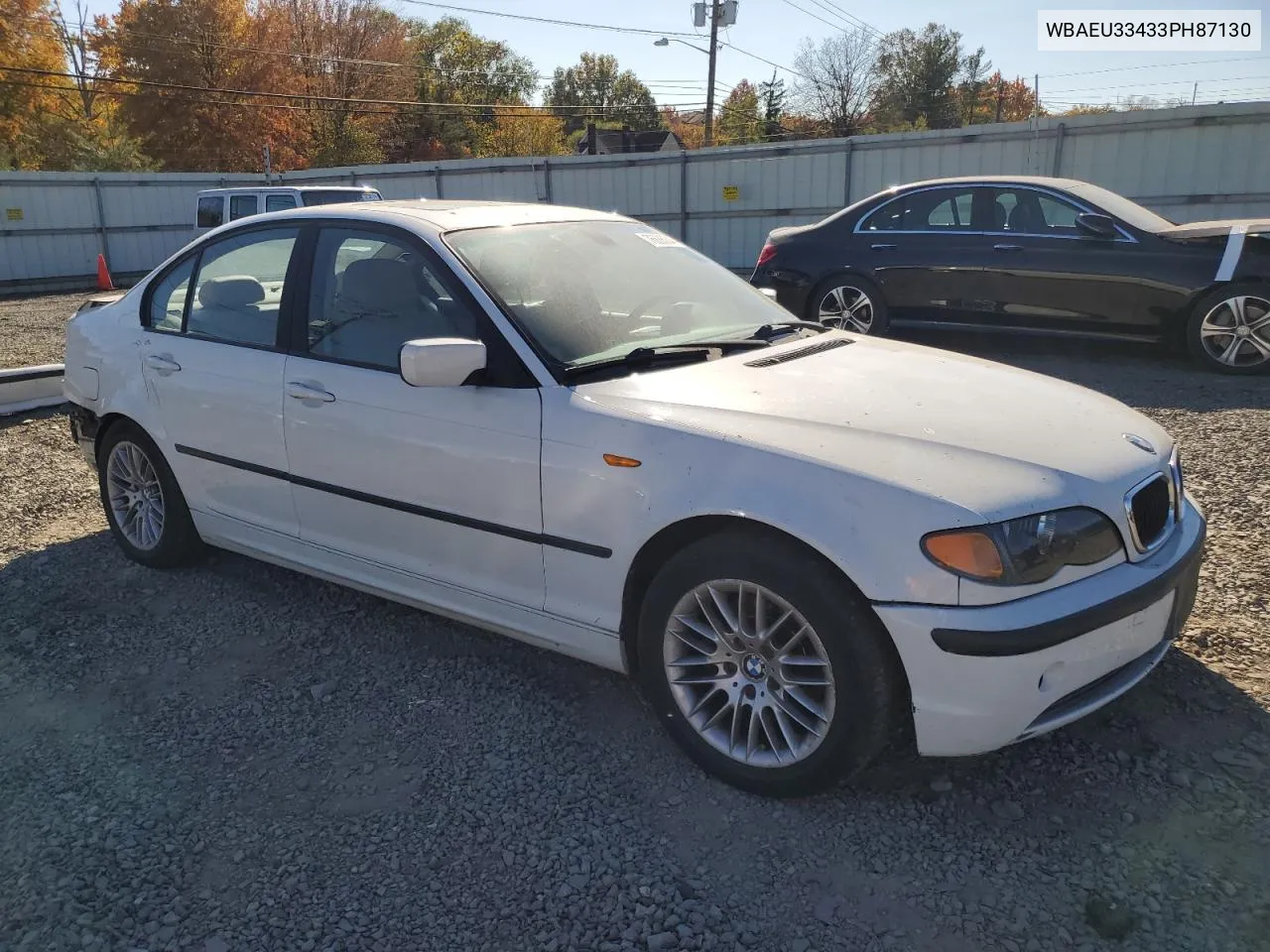 2003 BMW 325 Xi VIN: WBAEU33433PH87130 Lot: 76685044