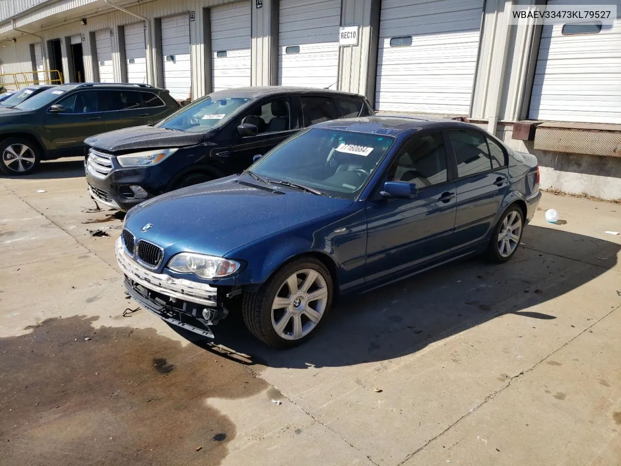 2003 BMW 325 I VIN: WBAEV33473KL79527 Lot: 77160684