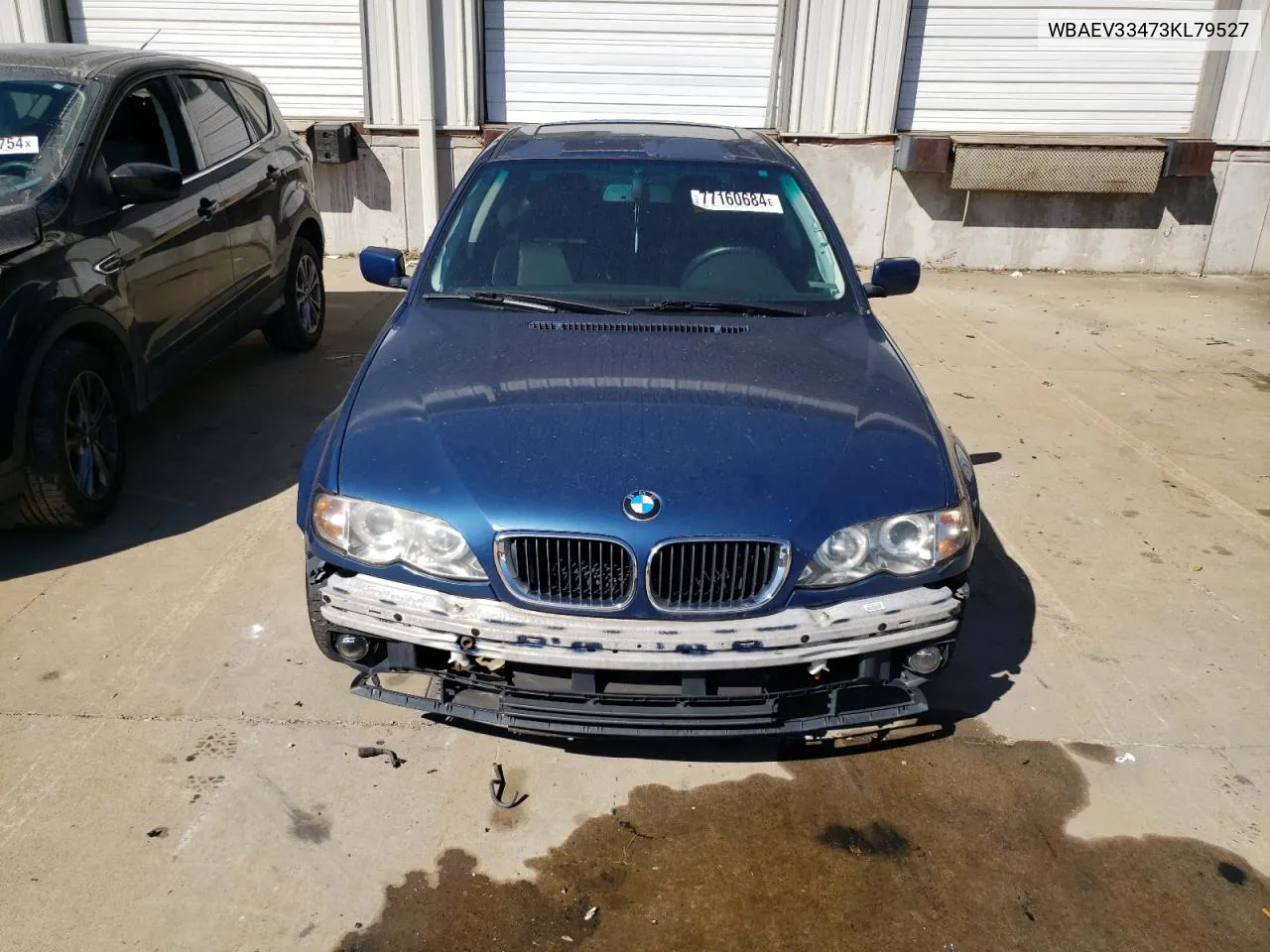 2003 BMW 325 I VIN: WBAEV33473KL79527 Lot: 77160684