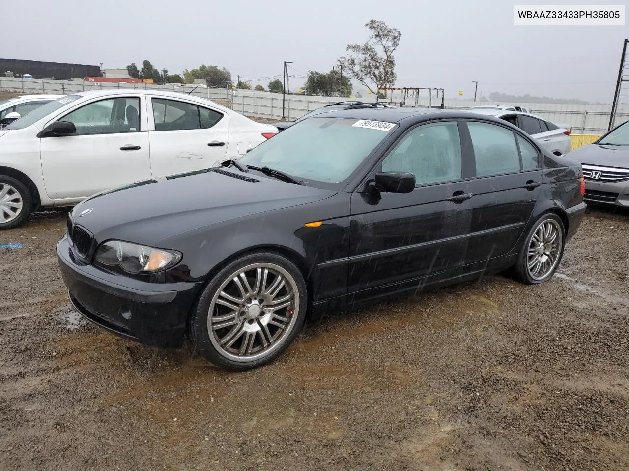 2003 BMW 325 I VIN: WBAAZ33433PH35805 Lot: 79973934