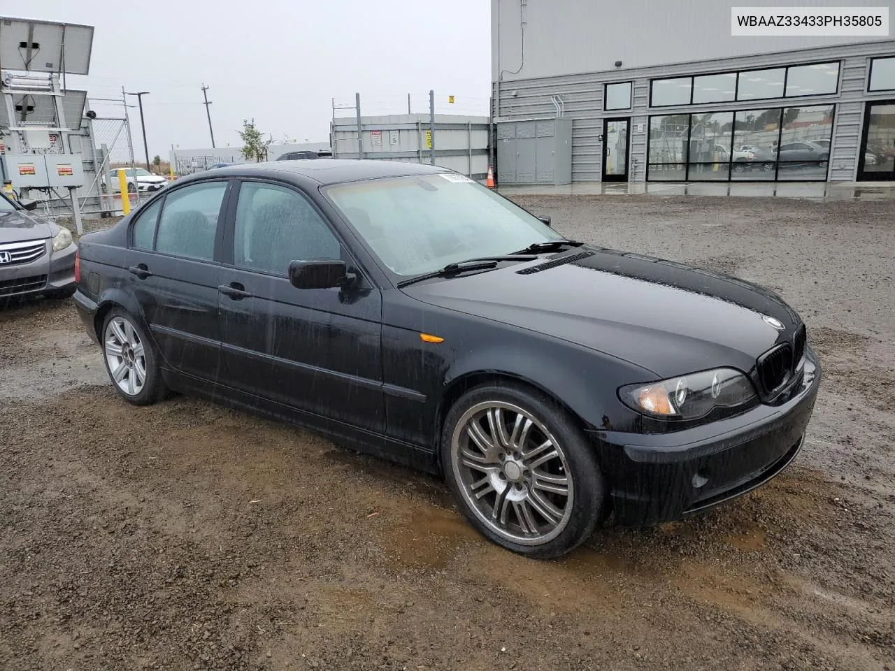 2003 BMW 325 I VIN: WBAAZ33433PH35805 Lot: 79973934