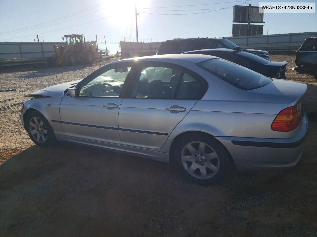 2003 BMW 325 I VIN: WBAET37423NJ38845 Lot: 80937594