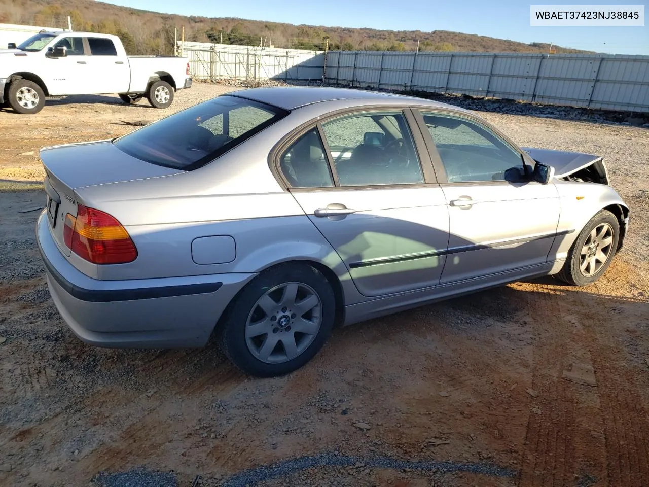 2003 BMW 325 I VIN: WBAET37423NJ38845 Lot: 80937594