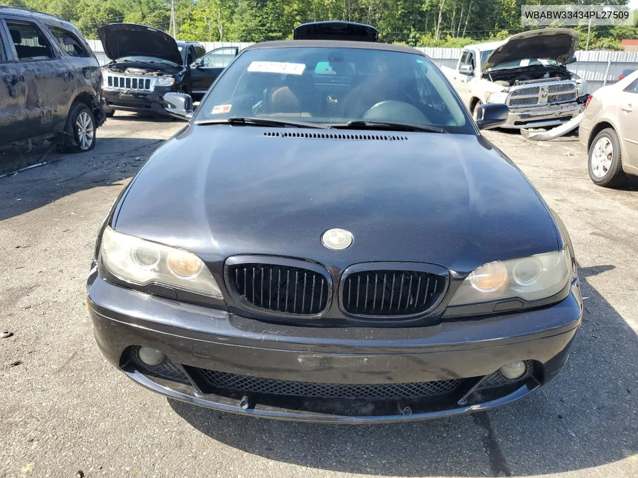 2004 BMW 325 Ci VIN: WBABW33434PL27509 Lot: 61011474