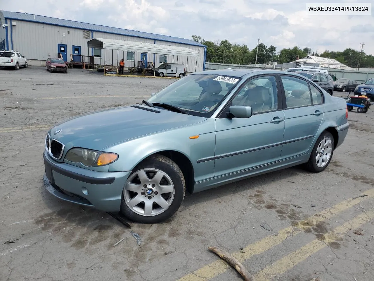 2004 BMW 325 Xi VIN: WBAEU33414PR13824 Lot: 65955824