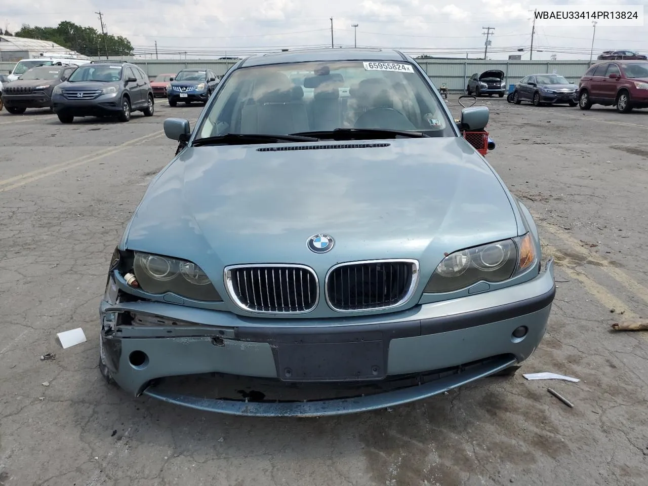 2004 BMW 325 Xi VIN: WBAEU33414PR13824 Lot: 65955824