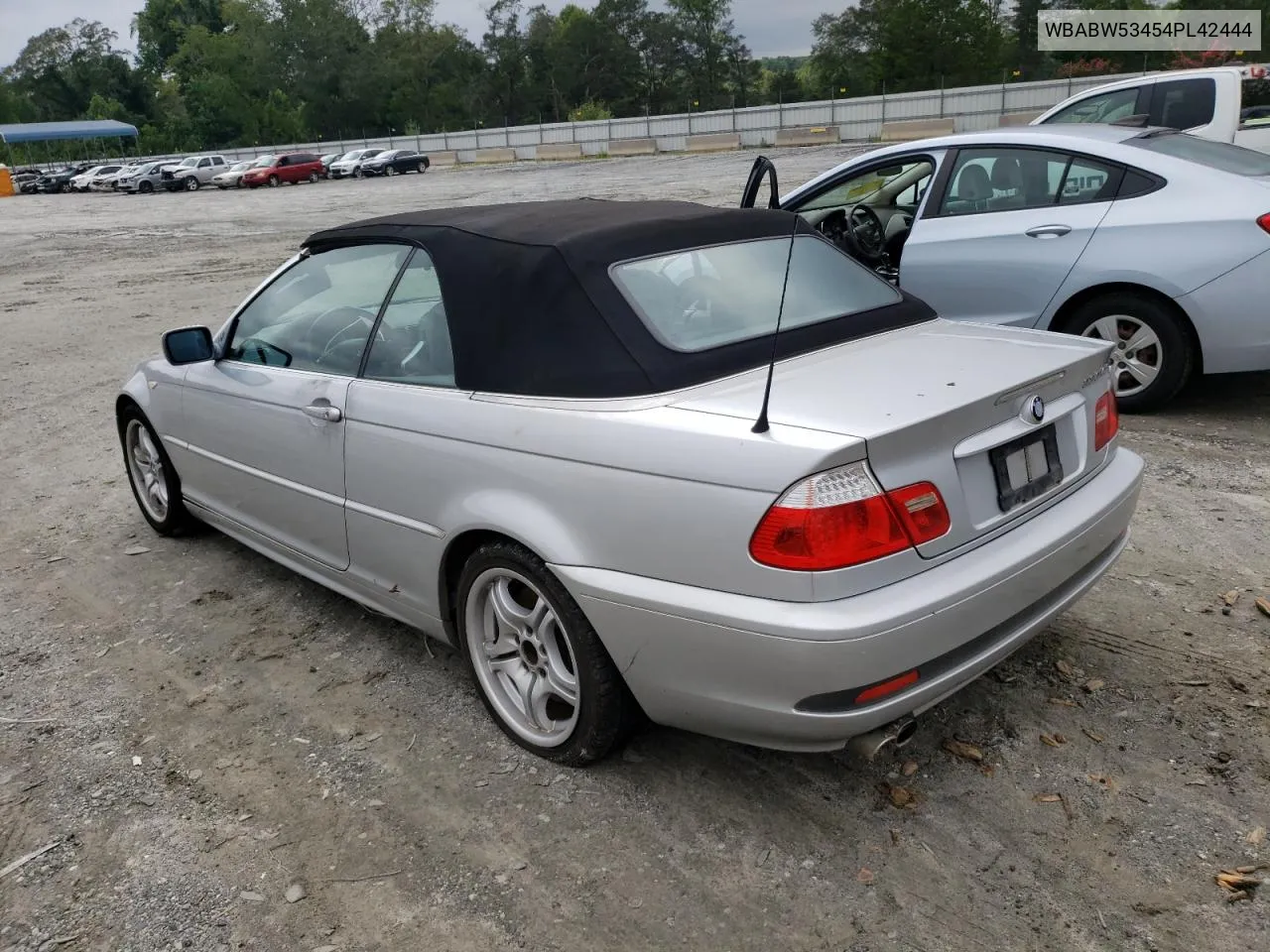 2004 BMW 330 Ci VIN: WBABW53454PL42444 Lot: 67046854