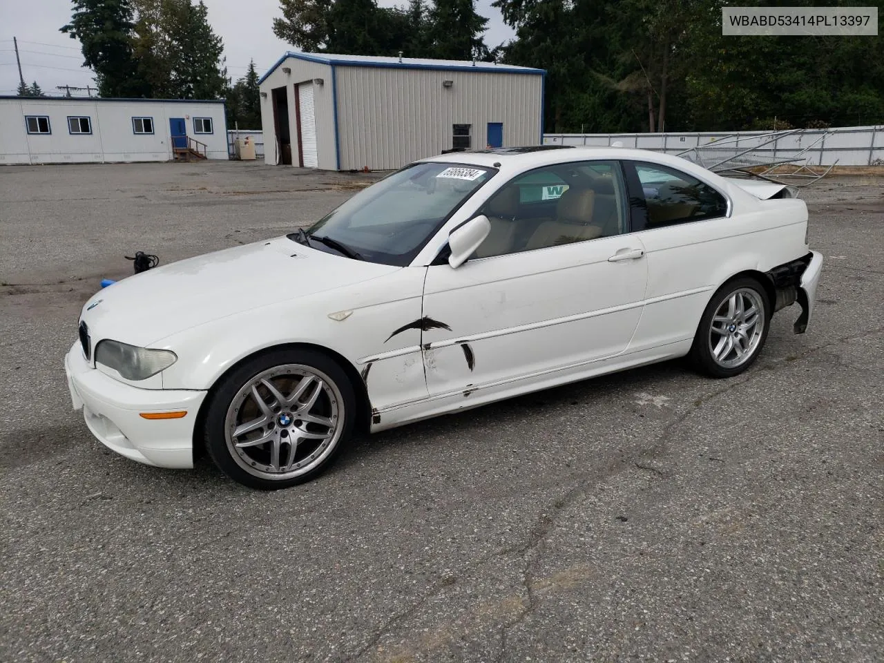 2004 BMW 330 Ci VIN: WBABD53414PL13397 Lot: 69866384