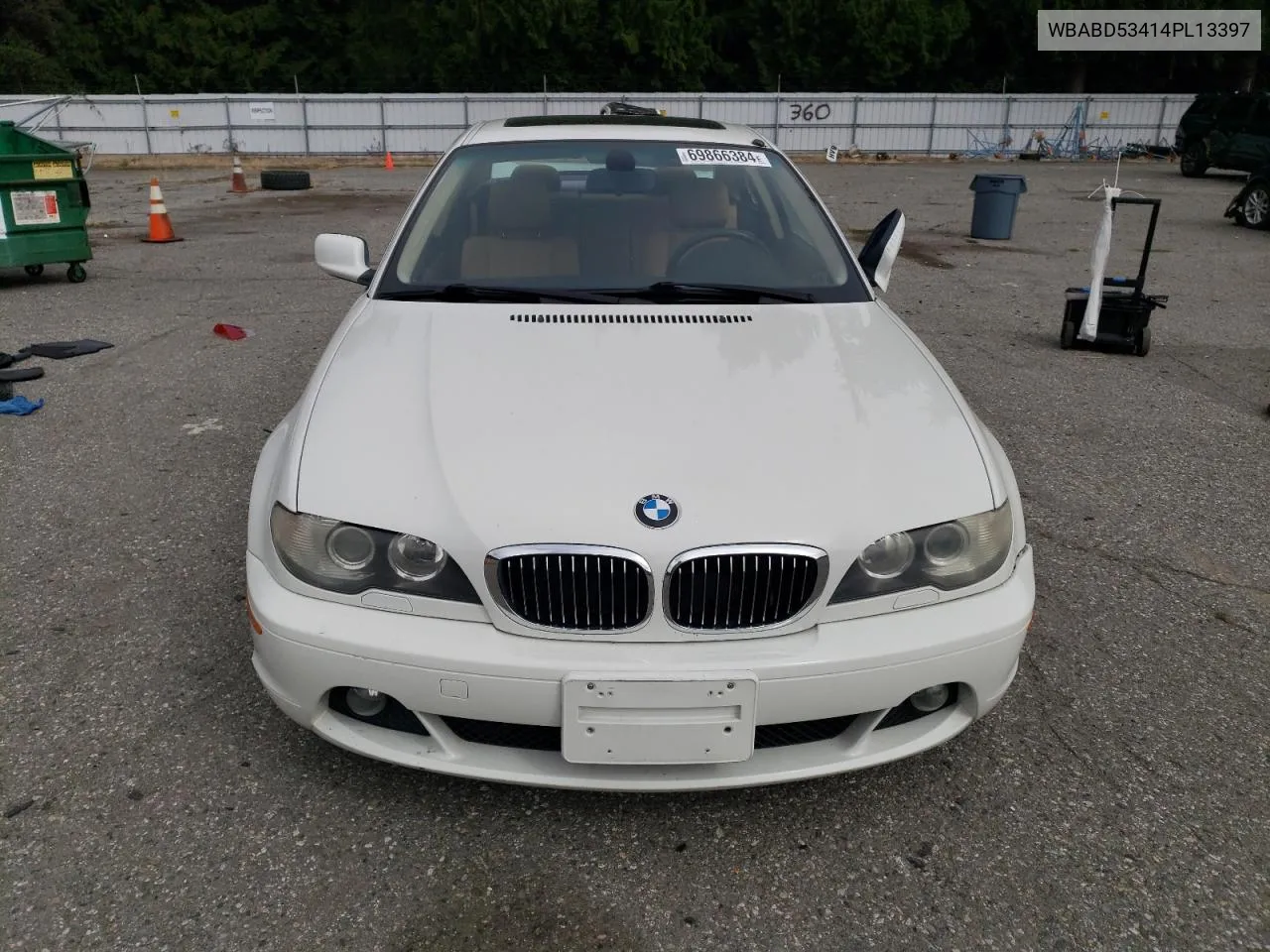 2004 BMW 330 Ci VIN: WBABD53414PL13397 Lot: 69866384