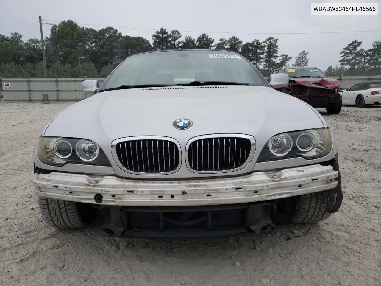 2004 BMW 330 Ci VIN: WBABW53464PL46566 Lot: 70609224