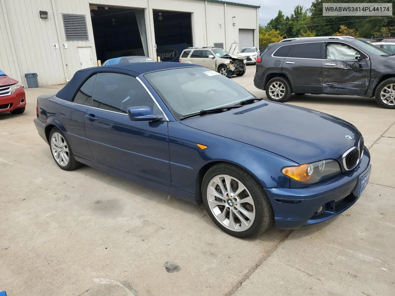 2004 BMW 330 Ci VIN: WBABW53414PL44174 Lot: 71106154