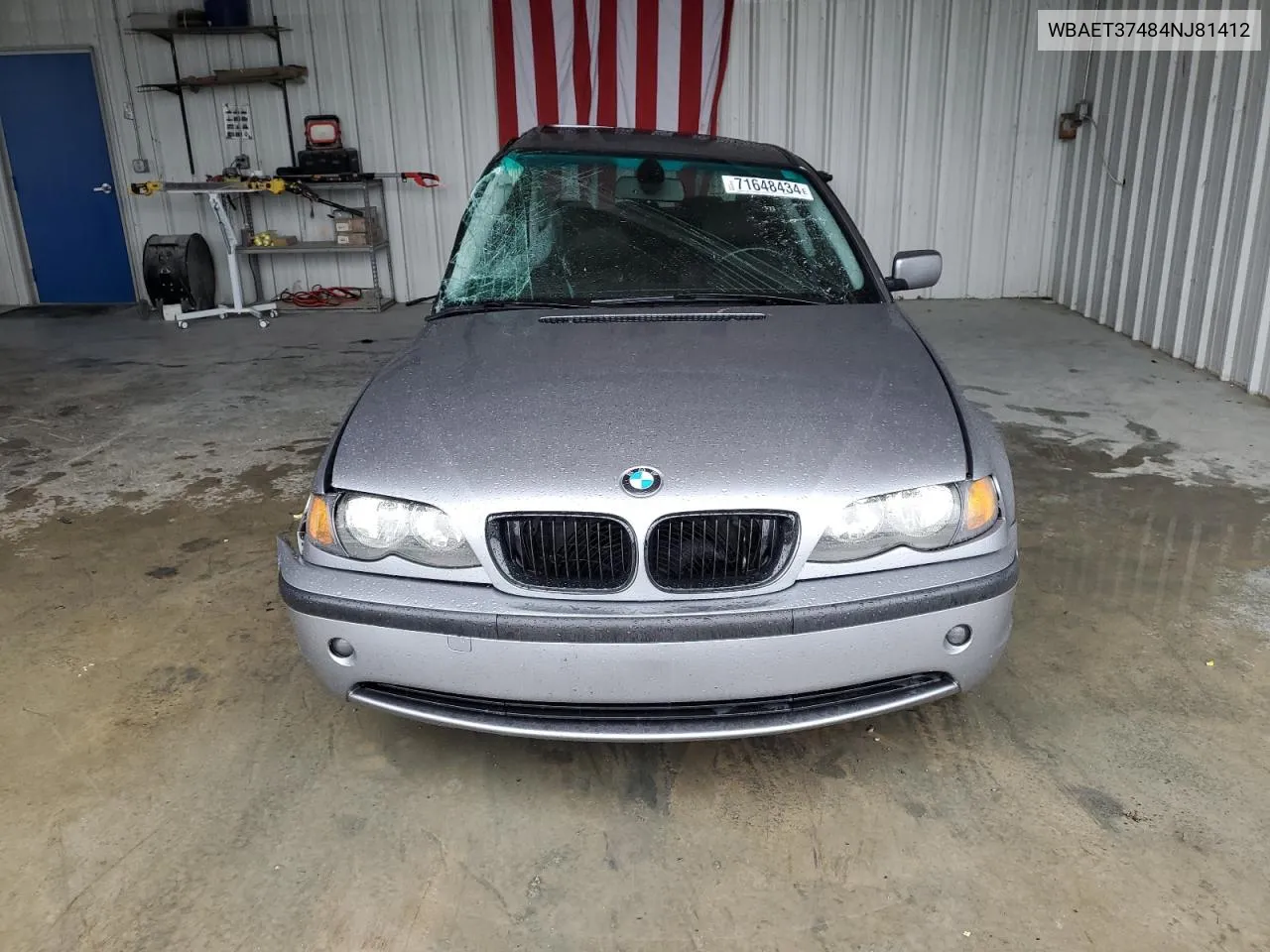 2004 BMW 325 I VIN: WBAET37484NJ81412 Lot: 71648434