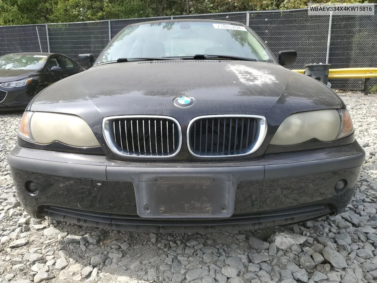 2004 BMW 325 I VIN: WBAEV334X4KW15816 Lot: 71885294