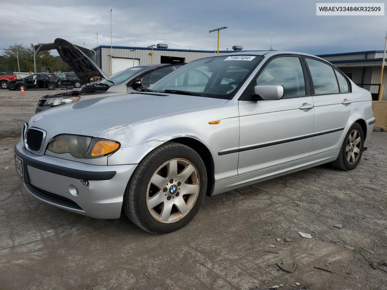 2004 BMW 325 I VIN: WBAEV33484KR32509 Lot: 71947454