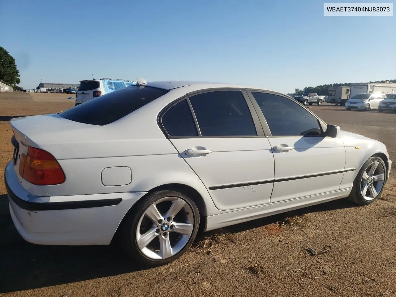 2004 BMW 325 I VIN: WBAET37404NJ83073 Lot: 73256874