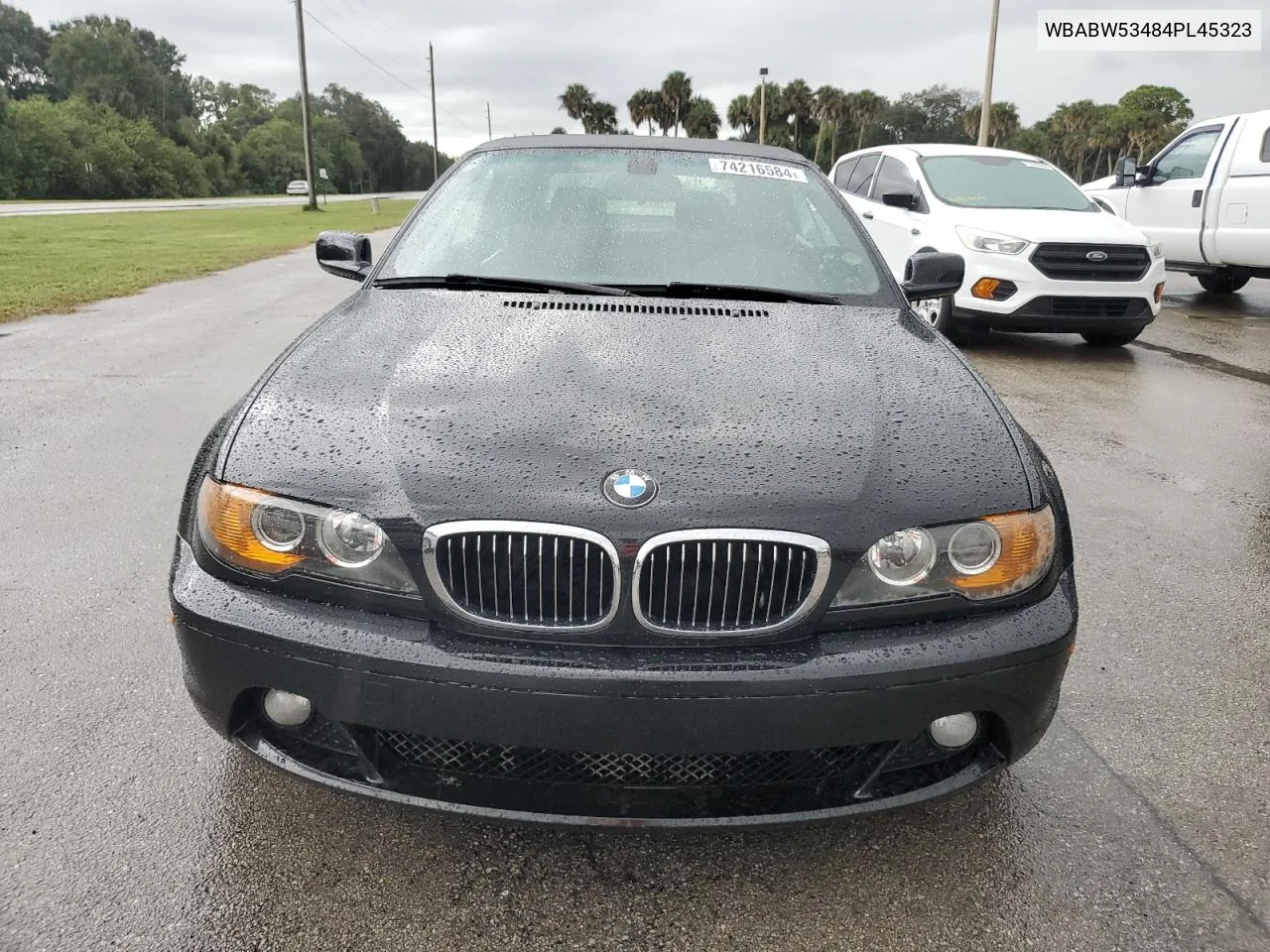 2004 BMW 330 Ci VIN: WBABW53484PL45323 Lot: 74216584