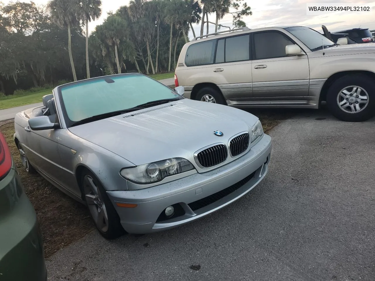 2004 BMW 325 Ci VIN: WBABW33494PL32102 Lot: 74258124