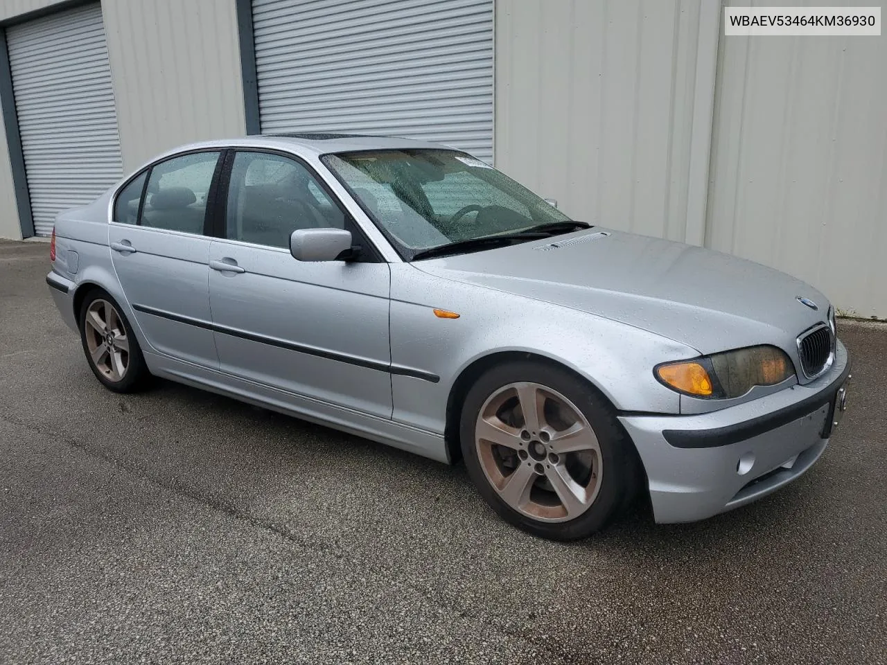 2004 BMW 330 I VIN: WBAEV53464KM36930 Lot: 74785794