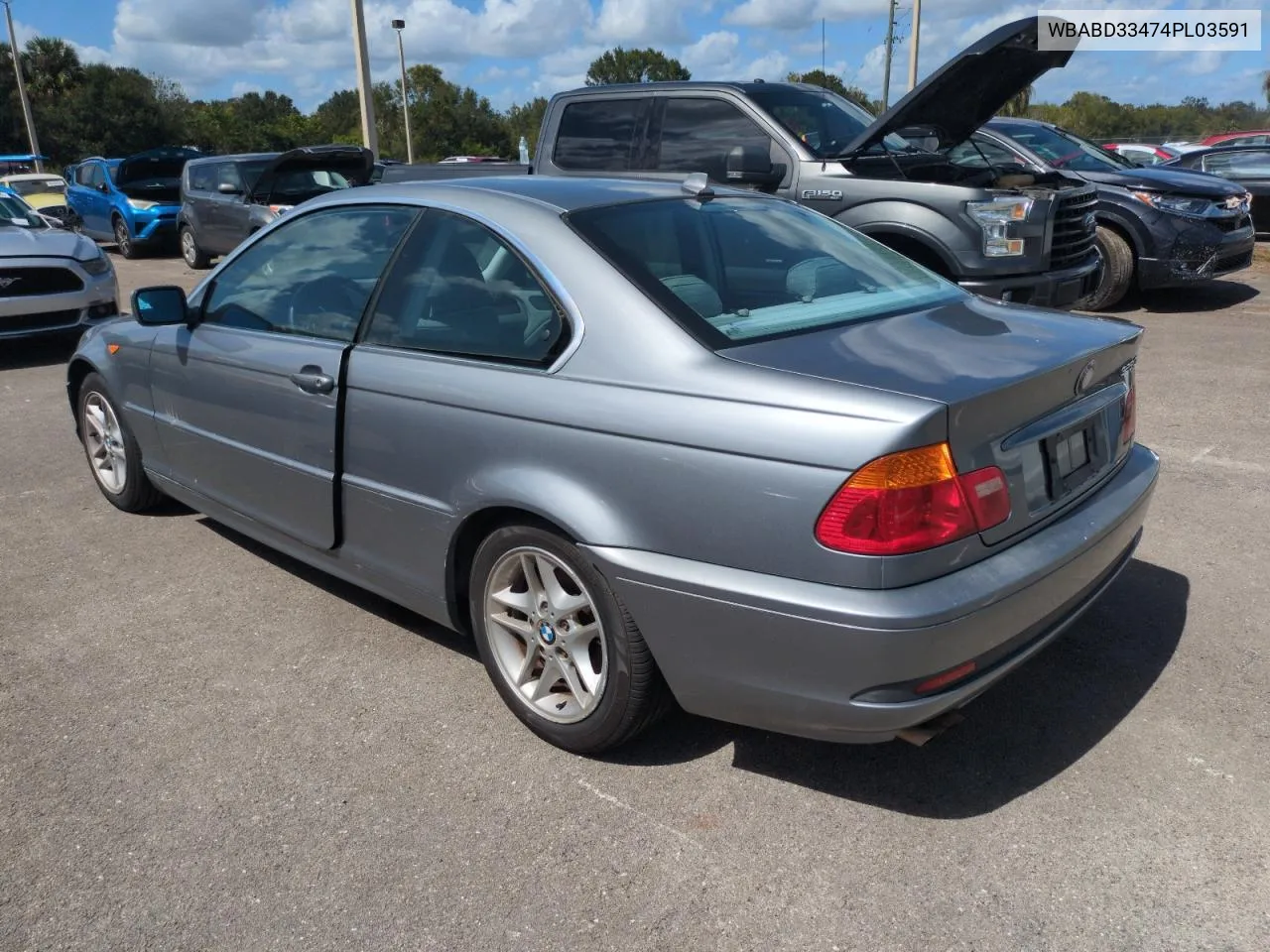 2004 BMW 325 Ci VIN: WBABD33474PL03591 Lot: 74834894