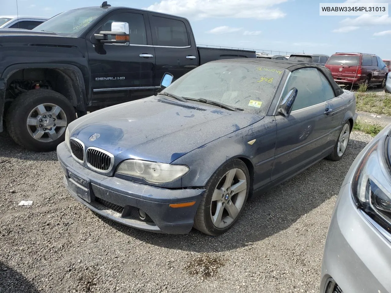 2004 BMW 325 Ci VIN: WBABW33454PL31013 Lot: 75040544