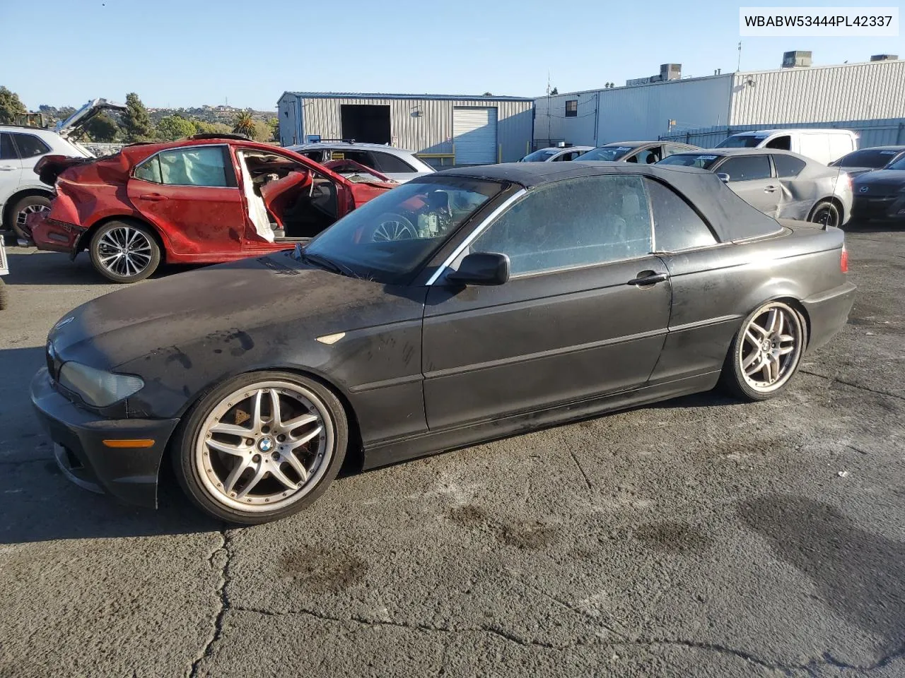 2004 BMW 330 Ci VIN: WBABW53444PL42337 Lot: 75059254