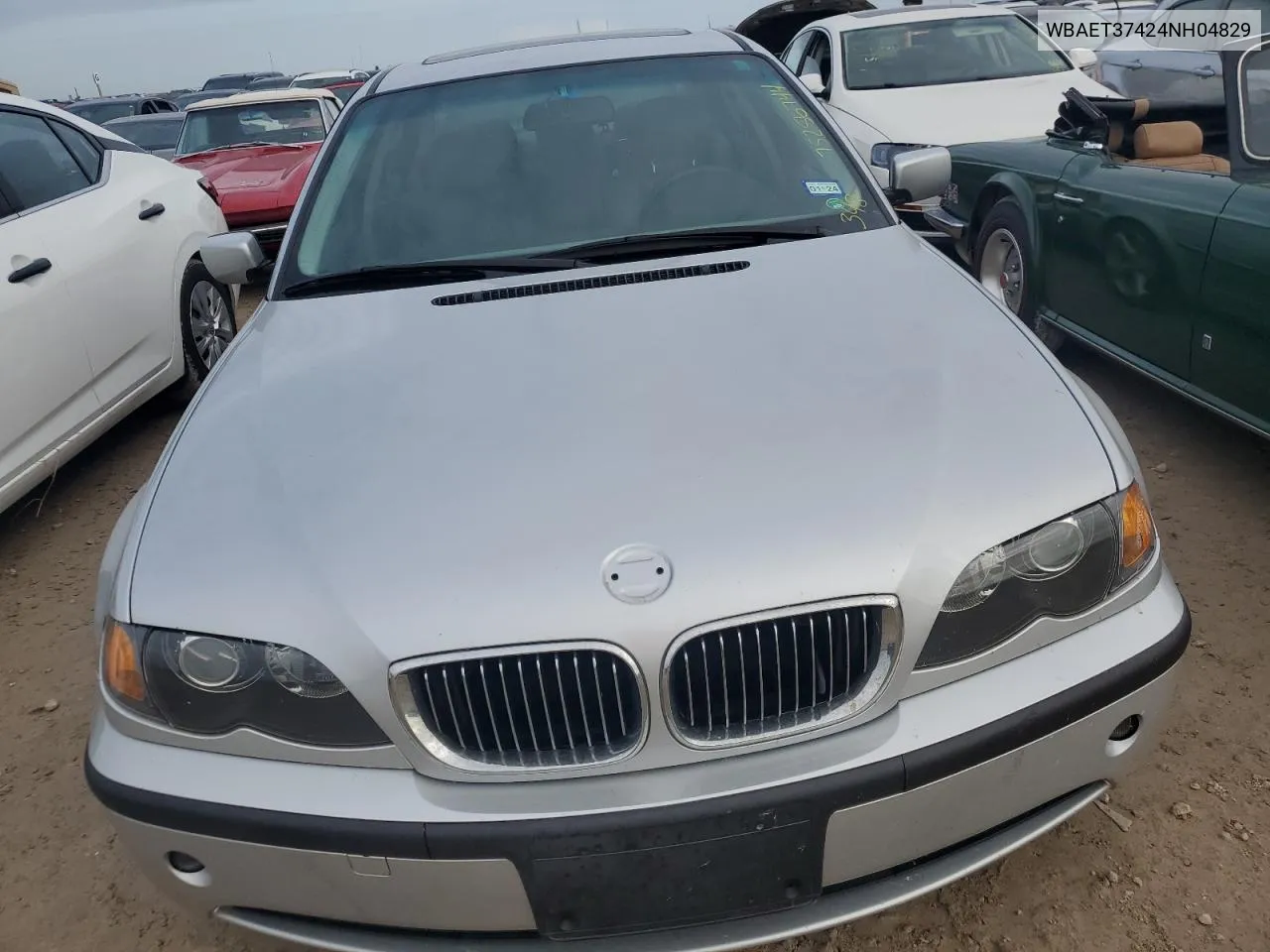 2004 BMW 325 I VIN: WBAET37424NH04829 Lot: 75256744