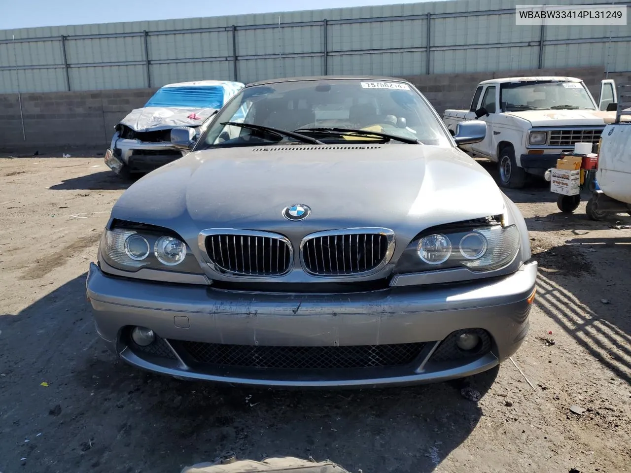 2004 BMW 325 Ci VIN: WBABW33414PL31249 Lot: 75788214