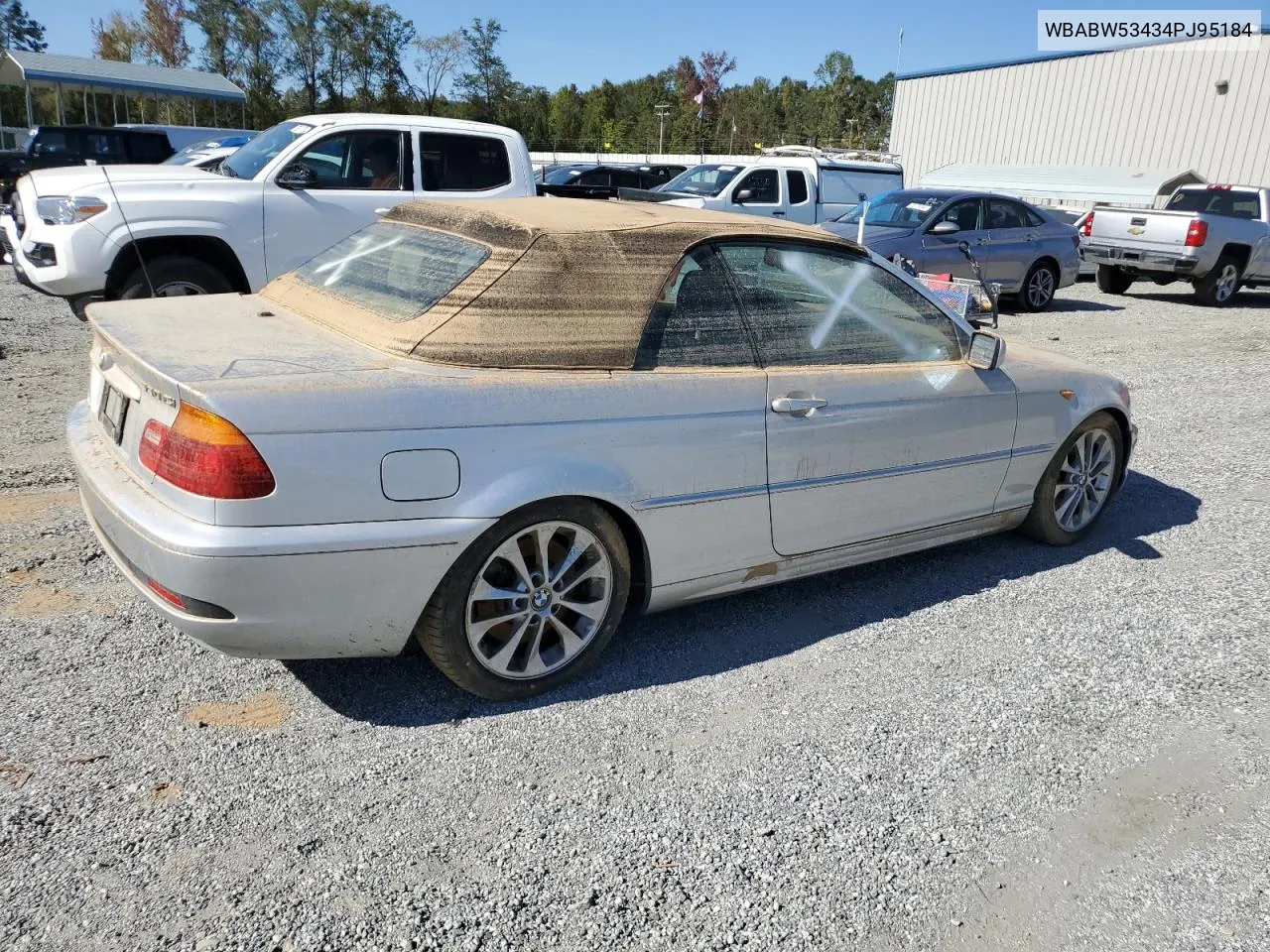 2004 BMW 330 Ci VIN: WBABW53434PJ95184 Lot: 75914714