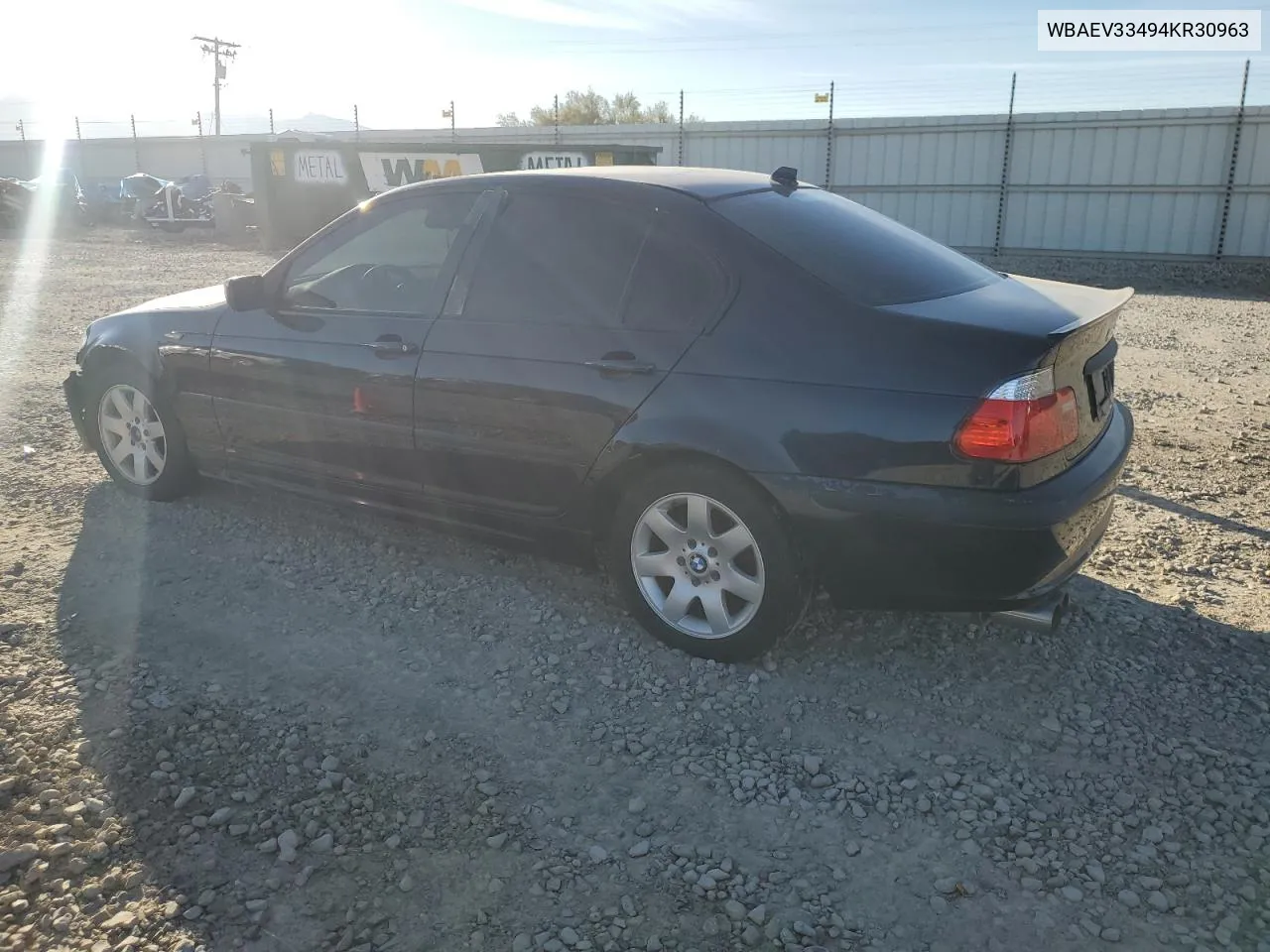 WBAEV33494KR30963 2004 BMW 325 I