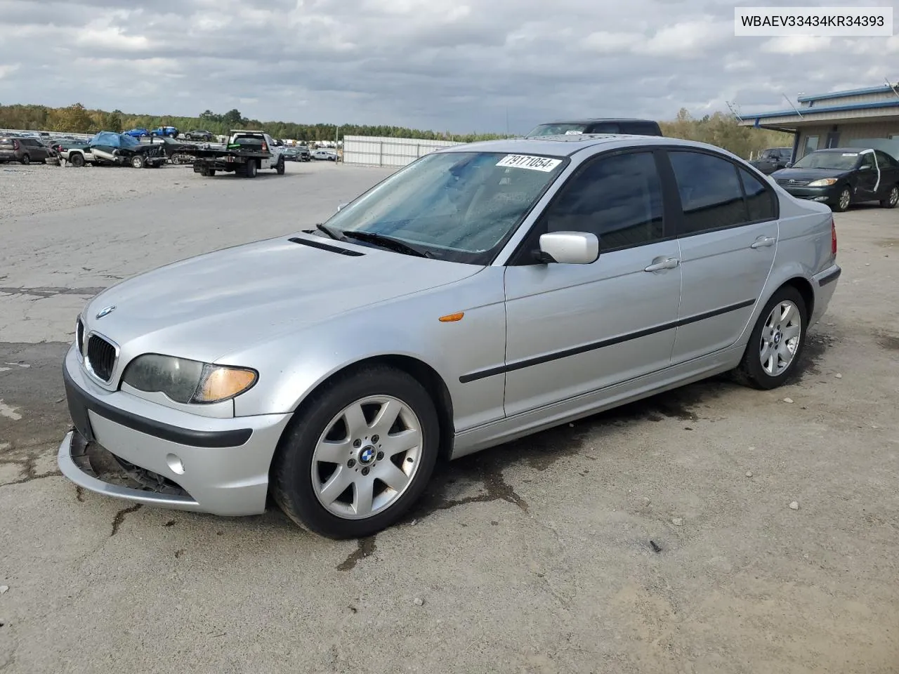 2004 BMW 325 I VIN: WBAEV33434KR34393 Lot: 79171054