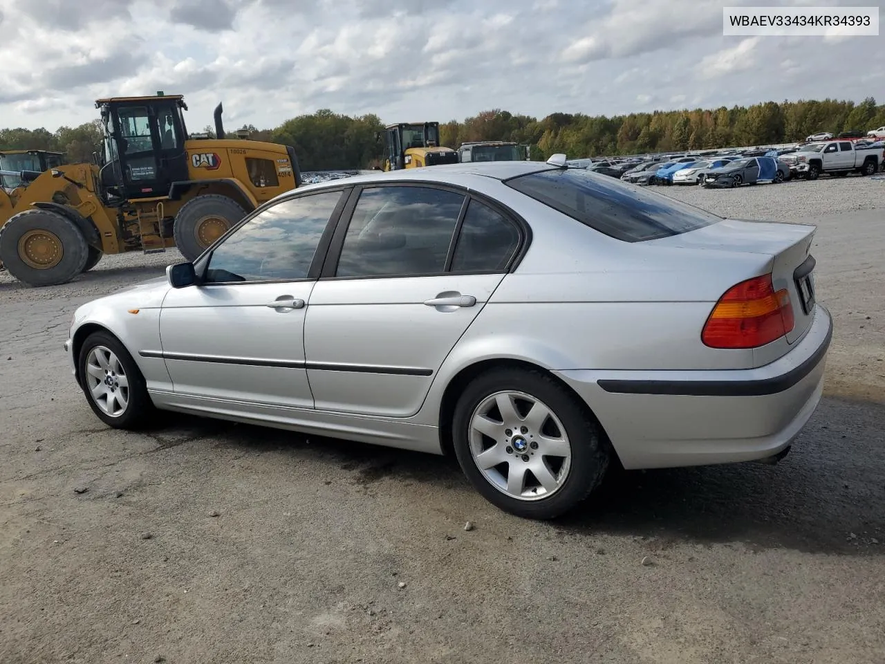 2004 BMW 325 I VIN: WBAEV33434KR34393 Lot: 79171054