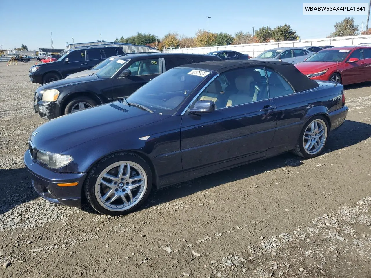 2004 BMW 330 Ci VIN: WBABW534X4PL41841 Lot: 80378224