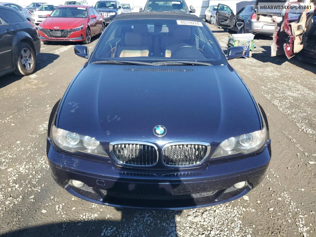 2004 BMW 330 Ci VIN: WBABW534X4PL41841 Lot: 80378224