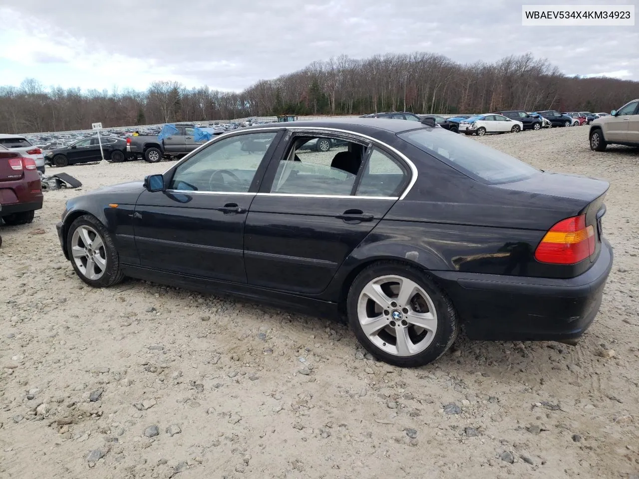 2004 BMW 330 I VIN: WBAEV534X4KM34923 Lot: 81087664