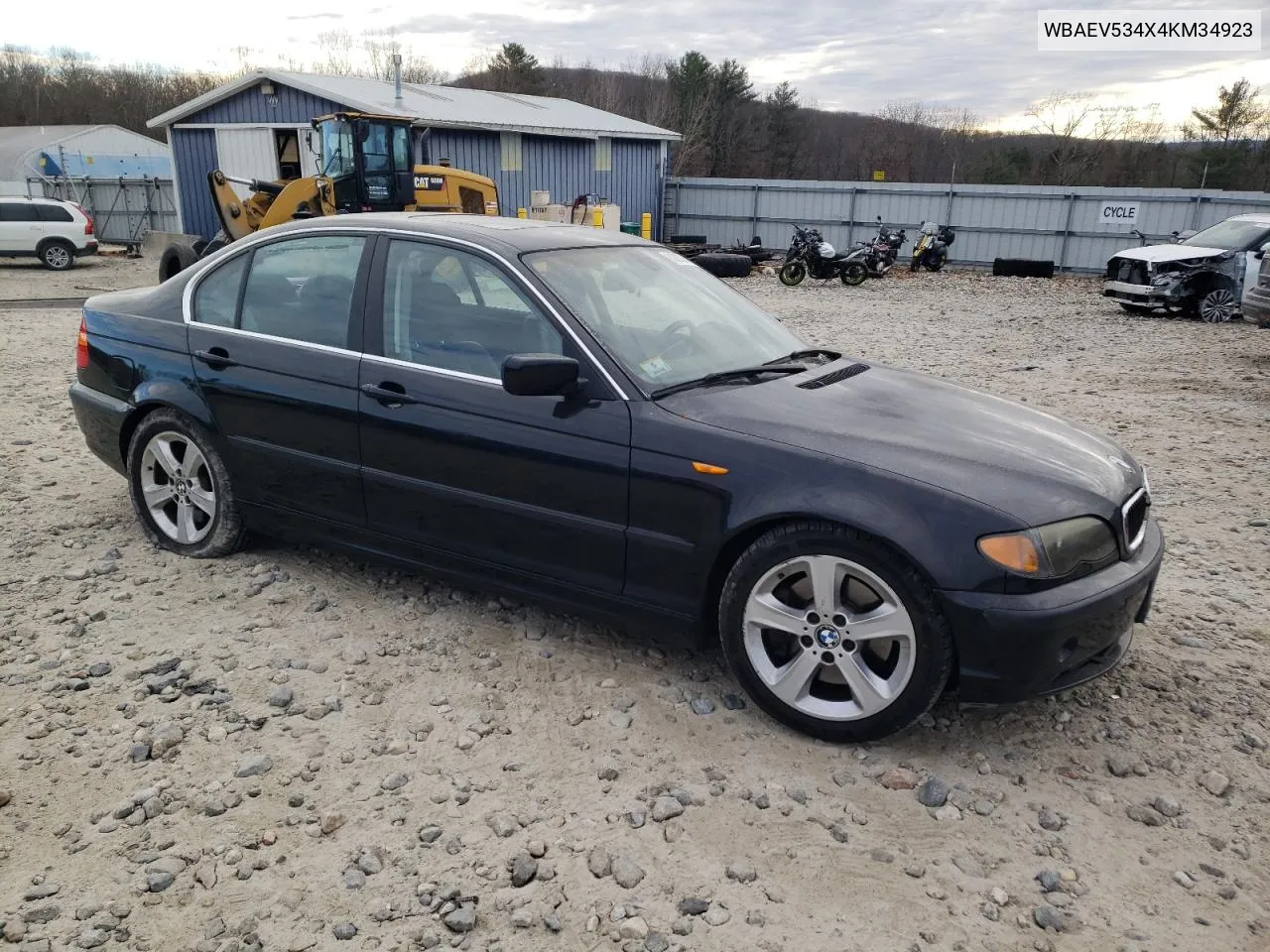 2004 BMW 330 I VIN: WBAEV534X4KM34923 Lot: 81087664