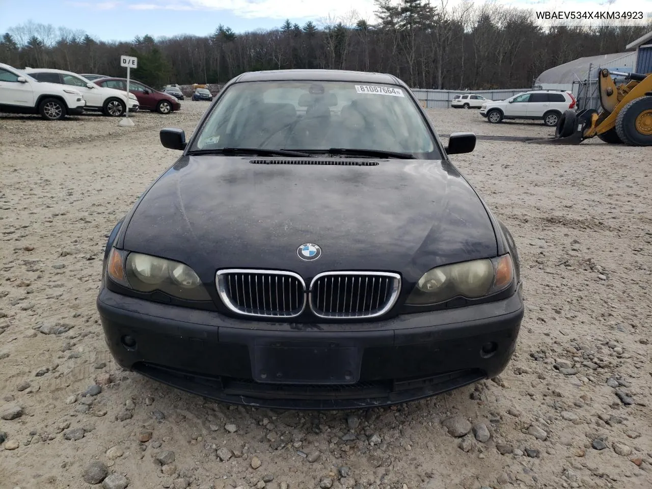 2004 BMW 330 I VIN: WBAEV534X4KM34923 Lot: 81087664