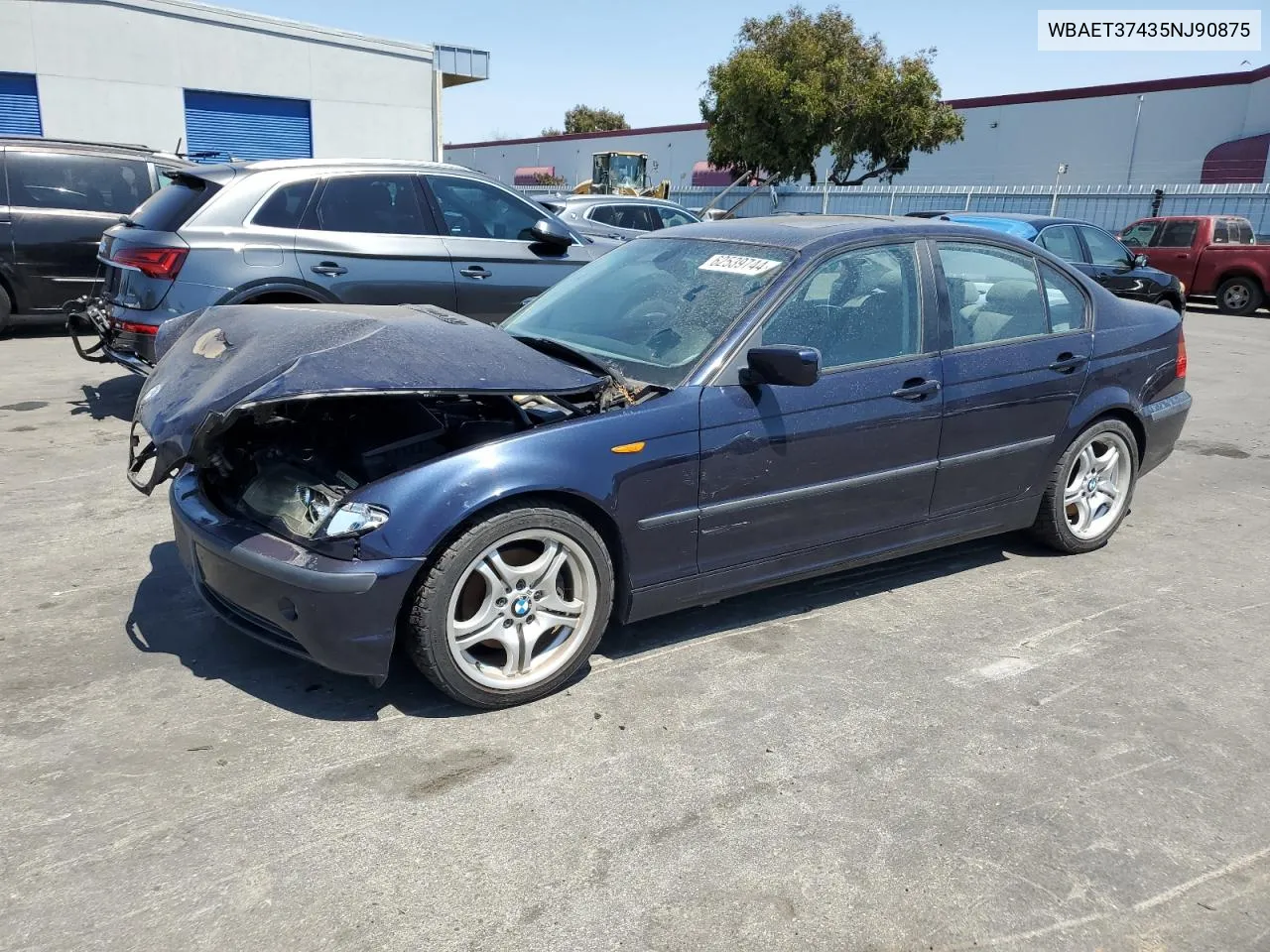 2005 BMW 325 I VIN: WBAET37435NJ90875 Lot: 62539744