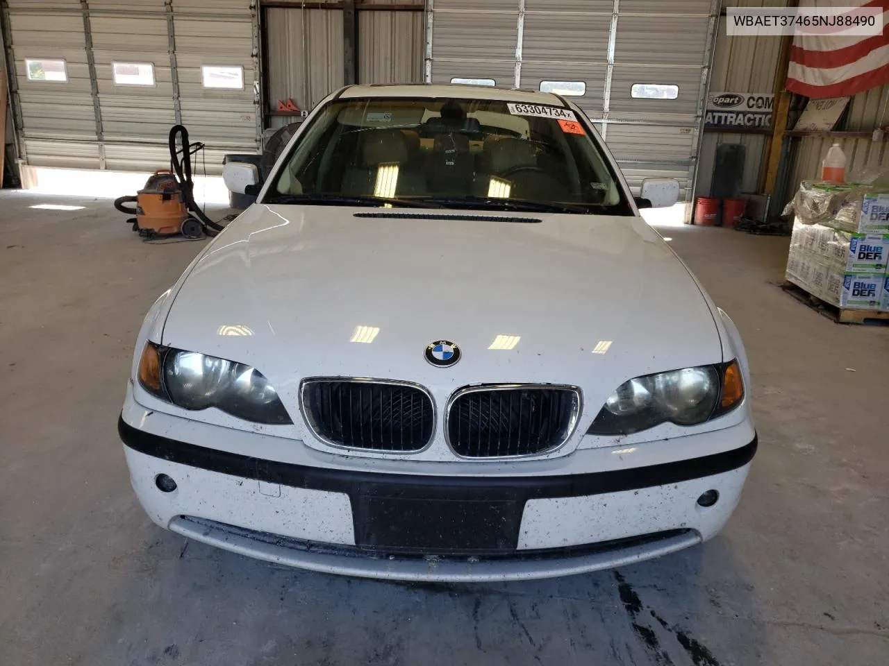 2005 BMW 325 I VIN: WBAET37465NJ88490 Lot: 63304734