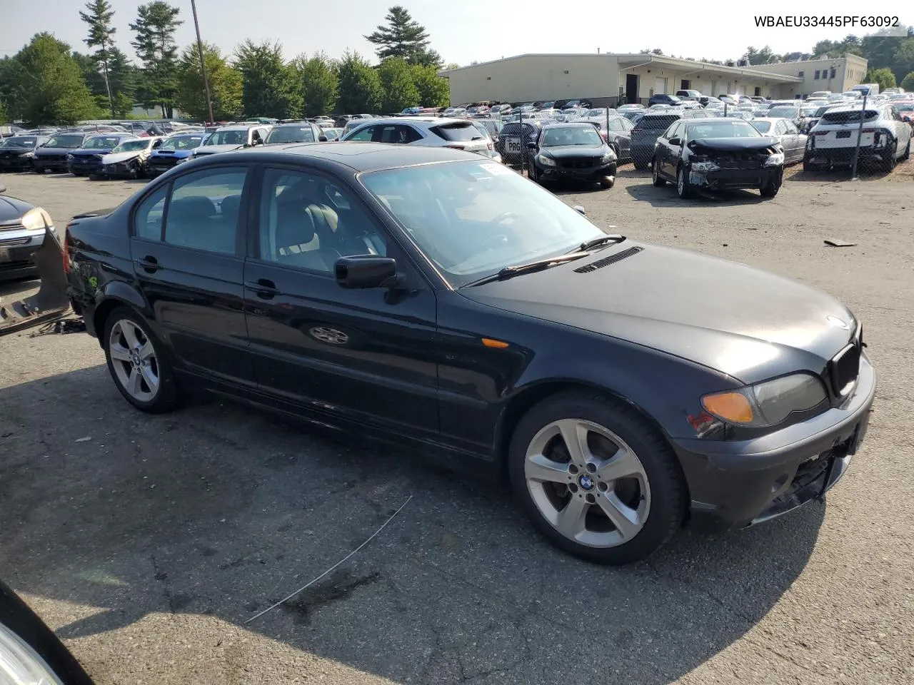 2005 BMW 325 Xi VIN: WBAEU33445PF63092 Lot: 65113664