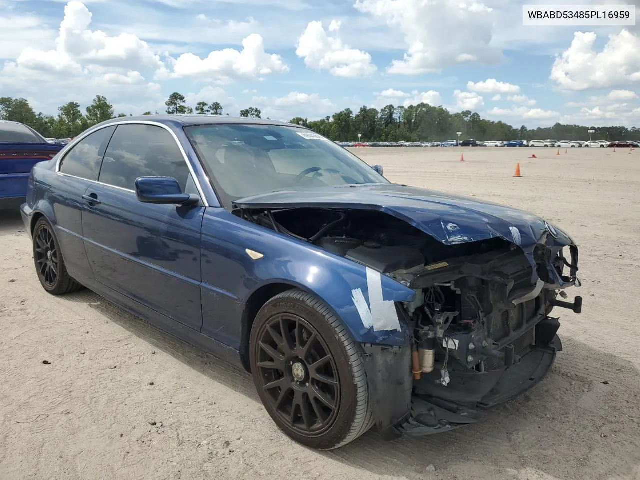 2005 BMW 330 Ci VIN: WBABD53485PL16959 Lot: 69043684