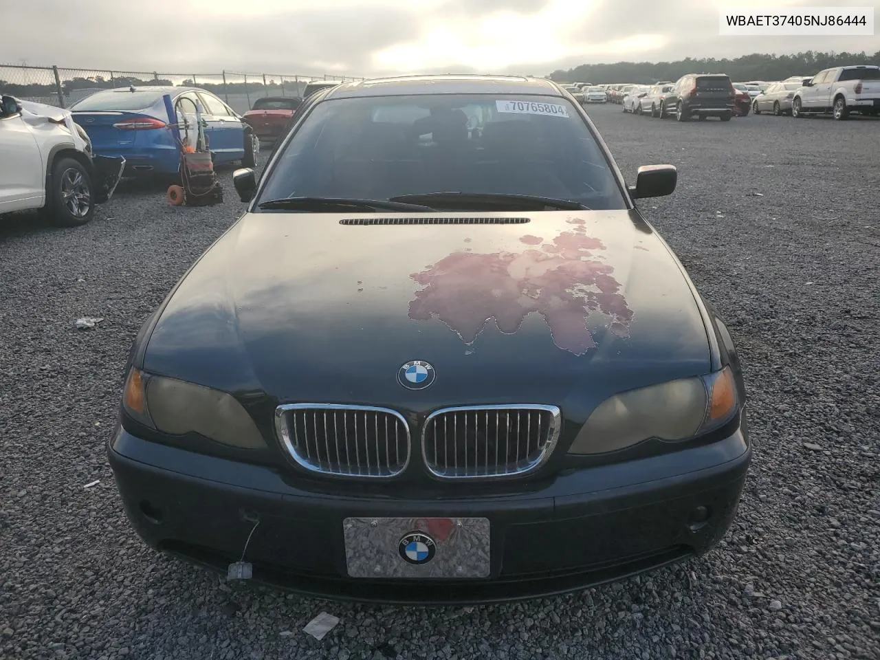 2005 BMW 325 I VIN: WBAET37405NJ86444 Lot: 70765804