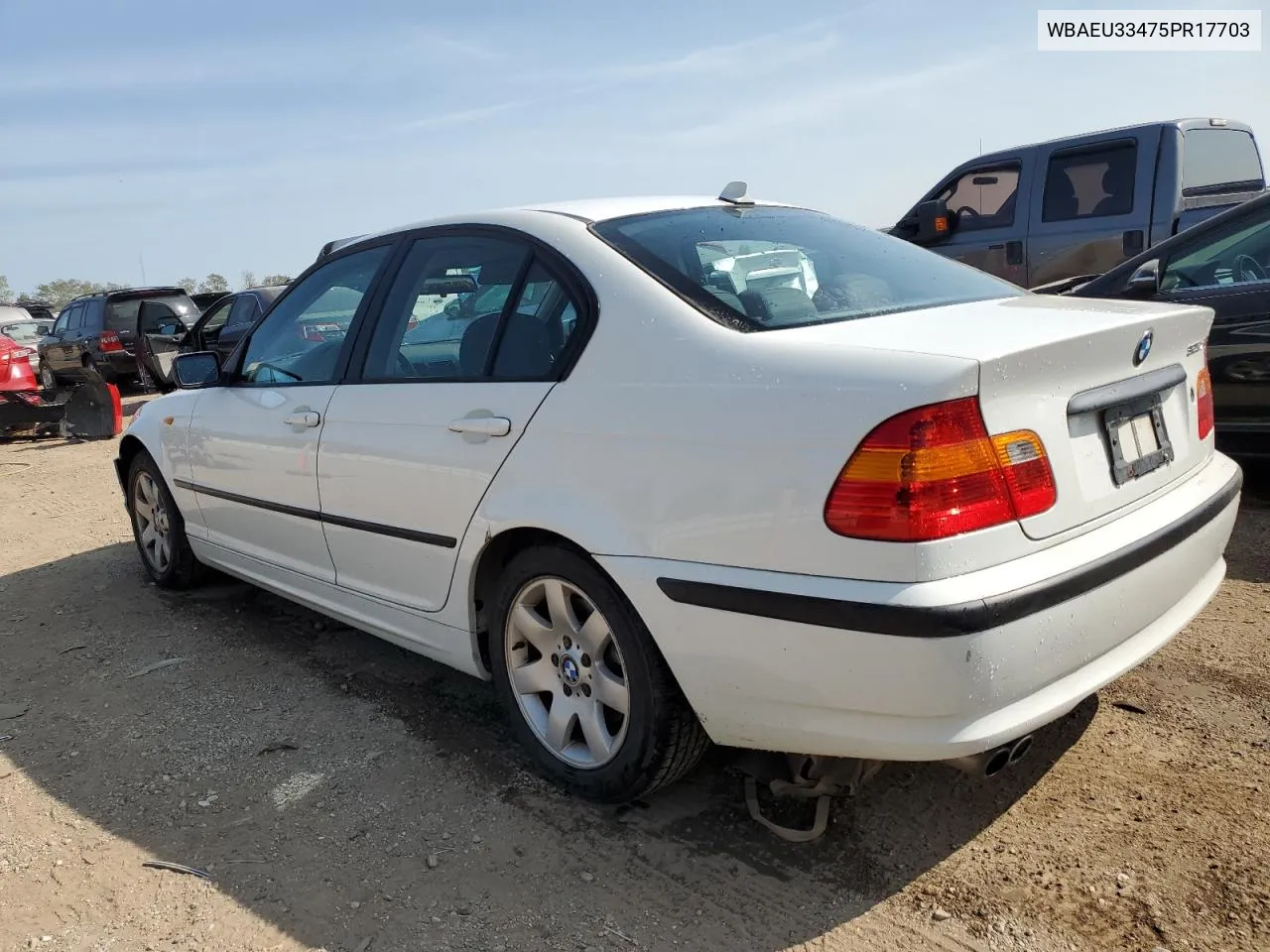 2005 BMW 325 Xi VIN: WBAEU33475PR17703 Lot: 70997504