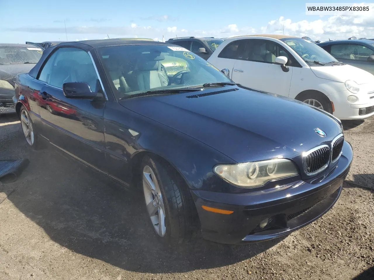 2005 BMW 325 Ci VIN: WBABW33485PX83085 Lot: 75318984