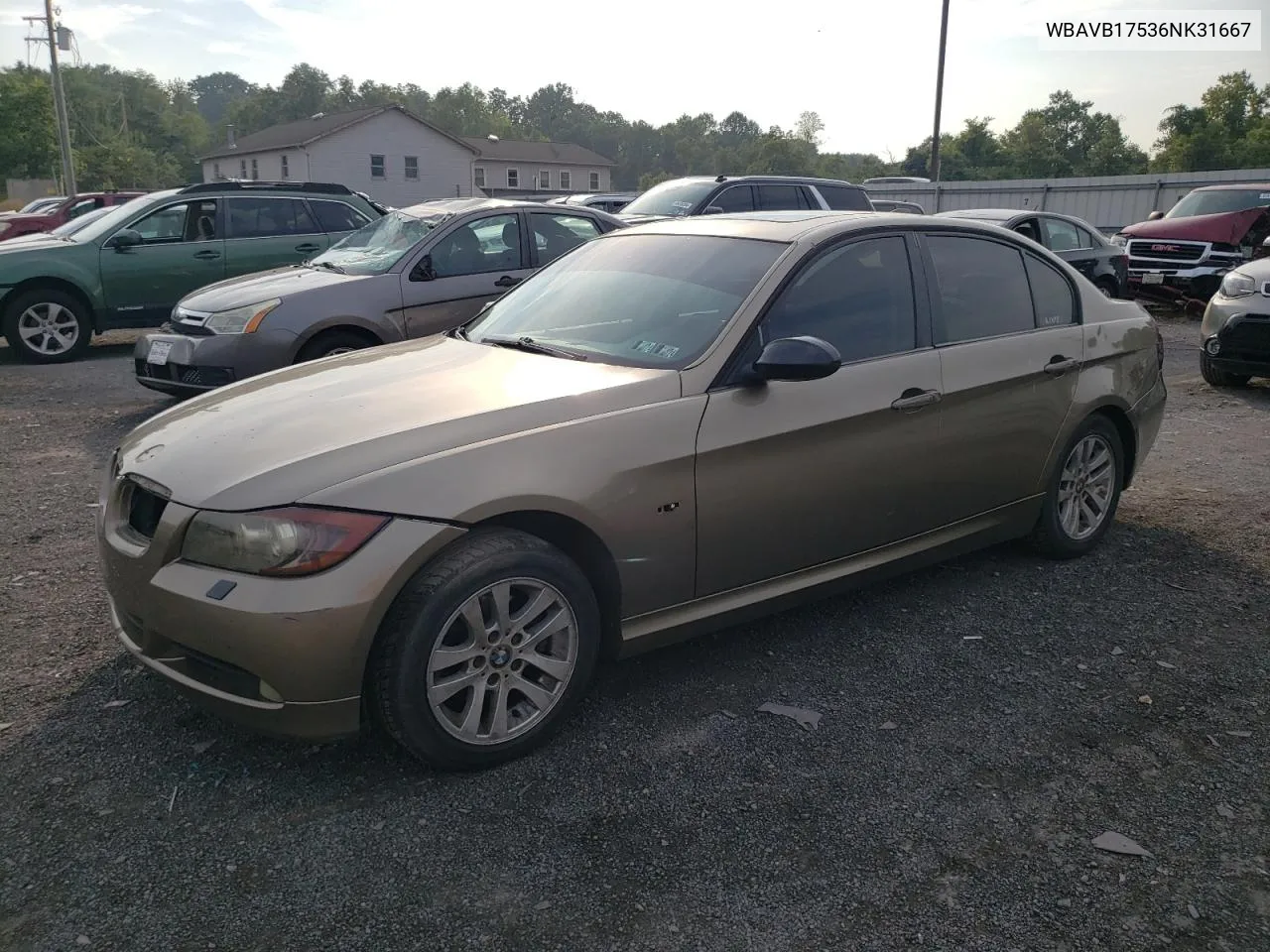 2006 BMW 325 I Automatic VIN: WBAVB17536NK31667 Lot: 65322874