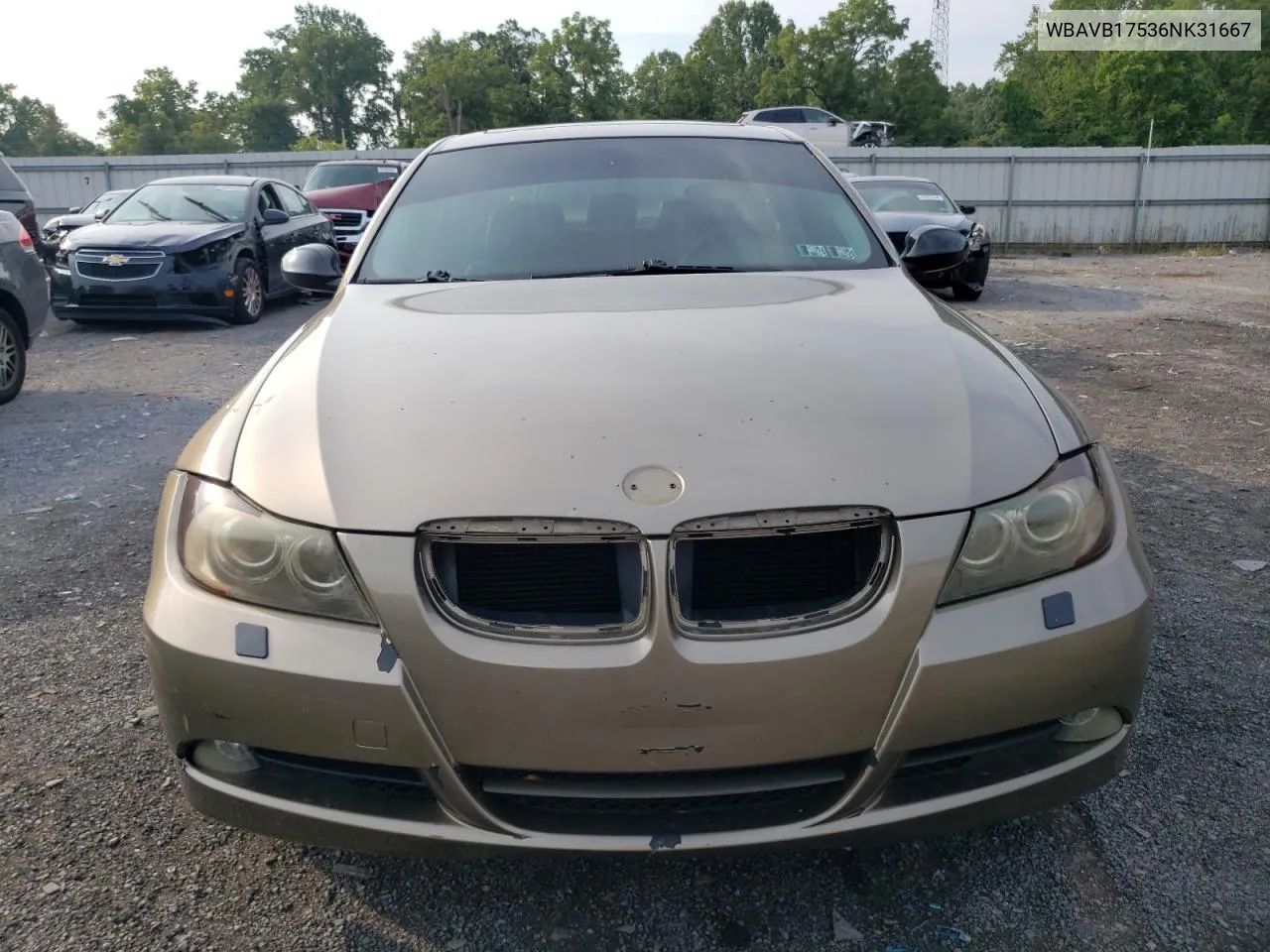 2006 BMW 325 I Automatic VIN: WBAVB17536NK31667 Lot: 65322874