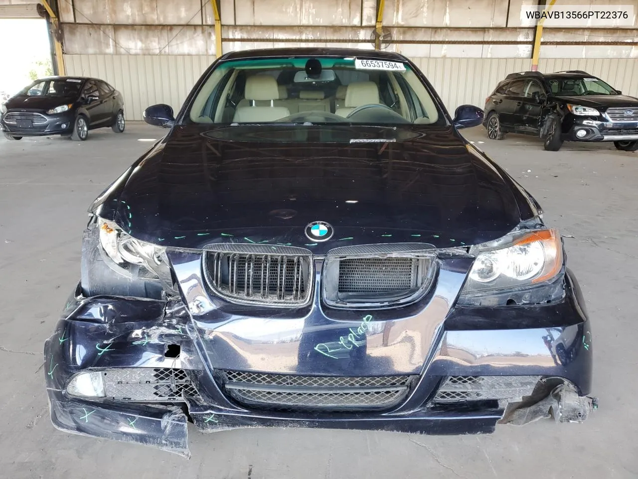 WBAVB13566PT22376 2006 BMW 325 I